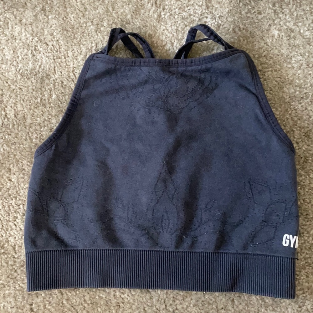 Gymshark Studio Crop Top/Sports Bra - S
